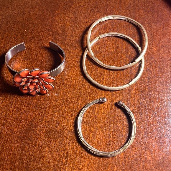 Fabulous Bundle of Bracelets:  4 Distinctive, Fun Bracelets to Liven Up Things - Picture 1 of 9